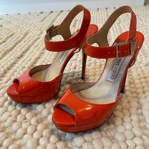Jimmy Choo Patent Sandals